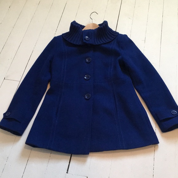 Modcloth Jackets & Blazers - Cobalt / royal blue winter coat